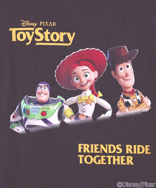 TOY STORY / GRAPHIC LOGO S/S TEE ¥5,940(tax.inc)