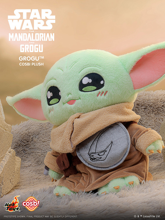 コスビ・等身大ぬいぐるみ『スター・ウォーズ／マンダロリアン・アンド・グローグー』グローグー© & ™ Lucasfilm Ltd.