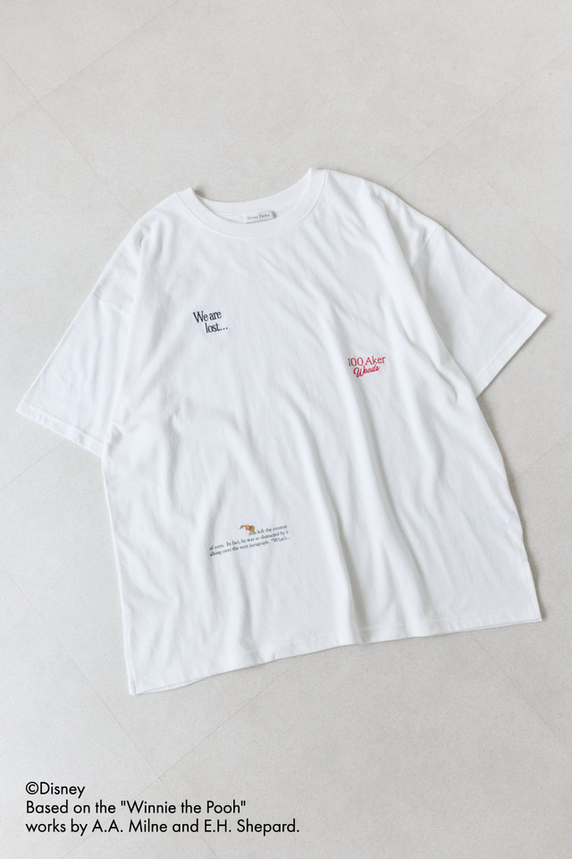 Winnie the Pooh/ランダムロゴTシャツ ￥3,990