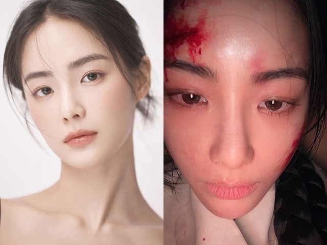 “美しすぎる幽霊“で話題の女優ホン・スジュ、『トングン』で披露した幽霊姿を公開！【PHOTO】
