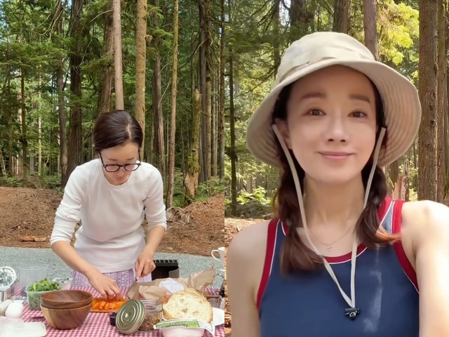 カナダに移住したユンソナの近況。自然に囲まれた“優雅なキャンプ生活”が羨ましい！【PHOTO】