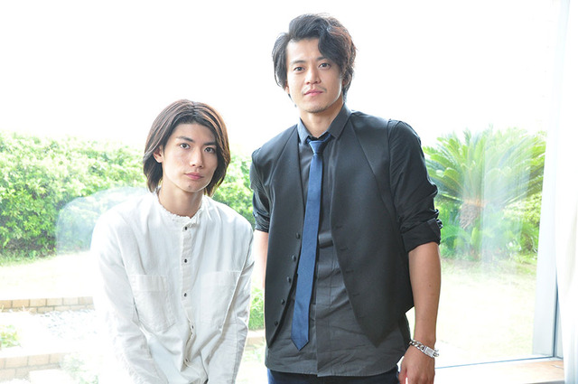 小栗旬＆三浦春馬『キャプテンハーロック』／Photo：Naoki Kurozu
