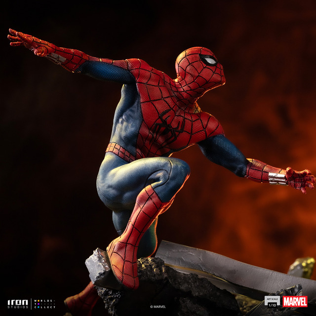 『マーベル』 【アイアン・スタジオ　スタチュー】「アートスケール」1/10スケール　スパイダーマン vs ハルク