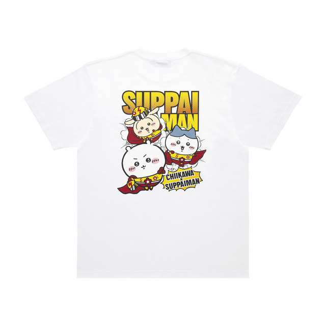 ちいかわ×スッパイマン シーサーのおみやげやさん Tシャツ／©nagano©Uema©Orion