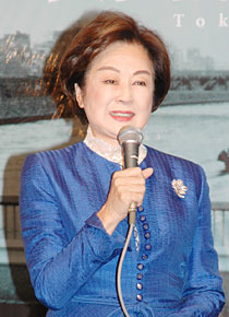 石原都知事と共演した頃を懐かしそうにふり返った司葉子