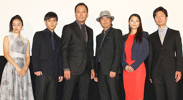 渡辺謙＆佐藤浩市＆忽那汐里＆柳楽優弥＆小池栄子＆李相日監督／『許されざる者』公開記念舞台挨拶