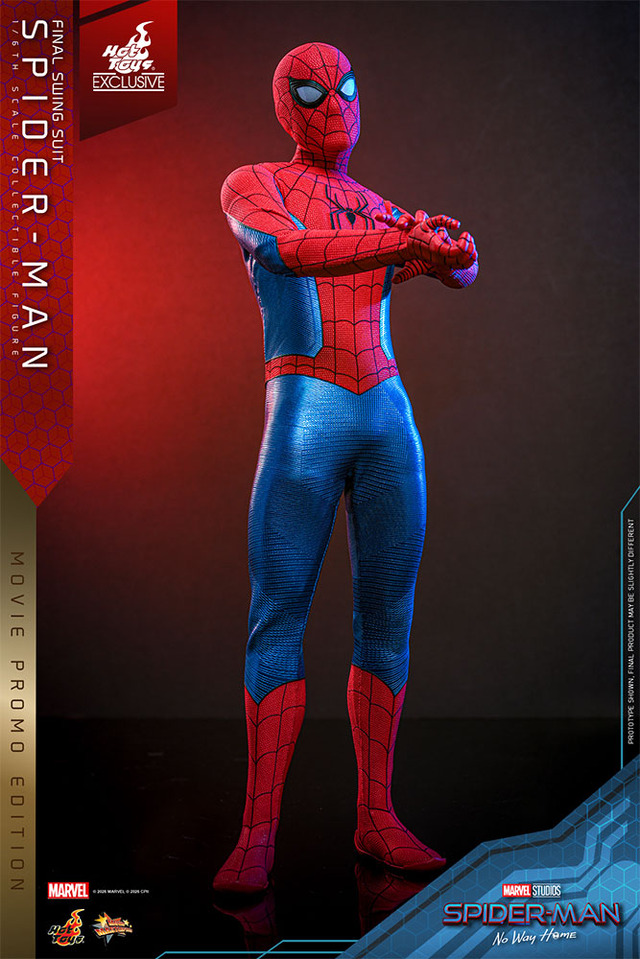 『スパイダーマン：ノー・ウェイ・ホーム』スパイダーマン（ファイナル・スウィング・スーツ）［プロモ・エディション］