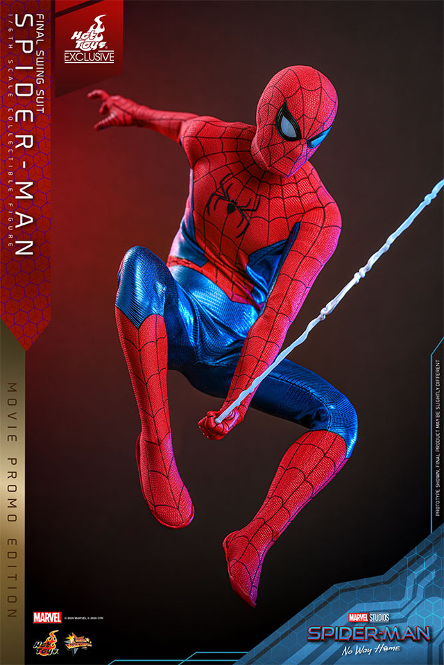 『スパイダーマン：ノー・ウェイ・ホーム』スパイダーマン（ファイナル・スウィング・スーツ）［プロモ・エディション］