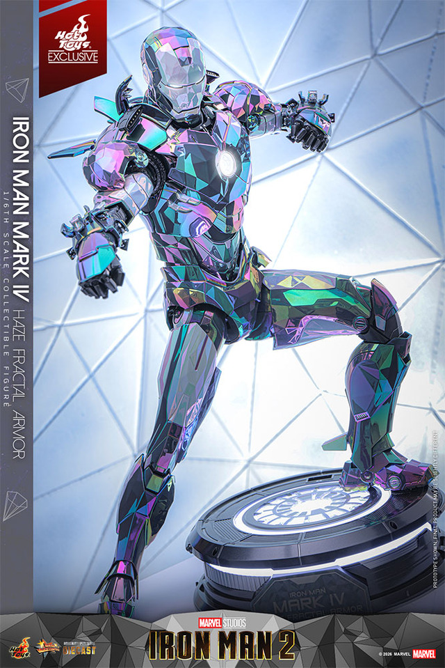 『アイアンマン2』1/6スケールフィギュア　アイアンマン・マーク4（ヘイズプリズム・アーマー）