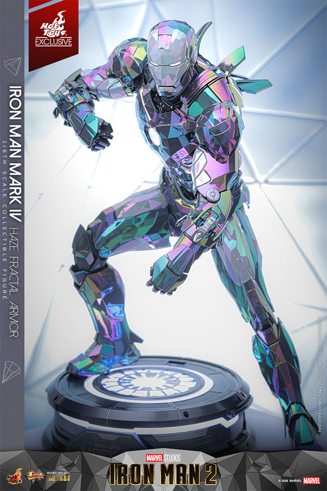 『アイアンマン2』1/6スケールフィギュア　アイアンマン・マーク4（ヘイズプリズム・アーマー）