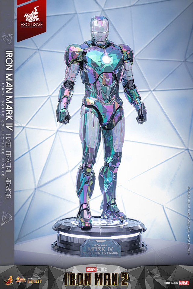 『アイアンマン2』1/6スケールフィギュア　アイアンマン・マーク4（ヘイズプリズム・アーマー）
