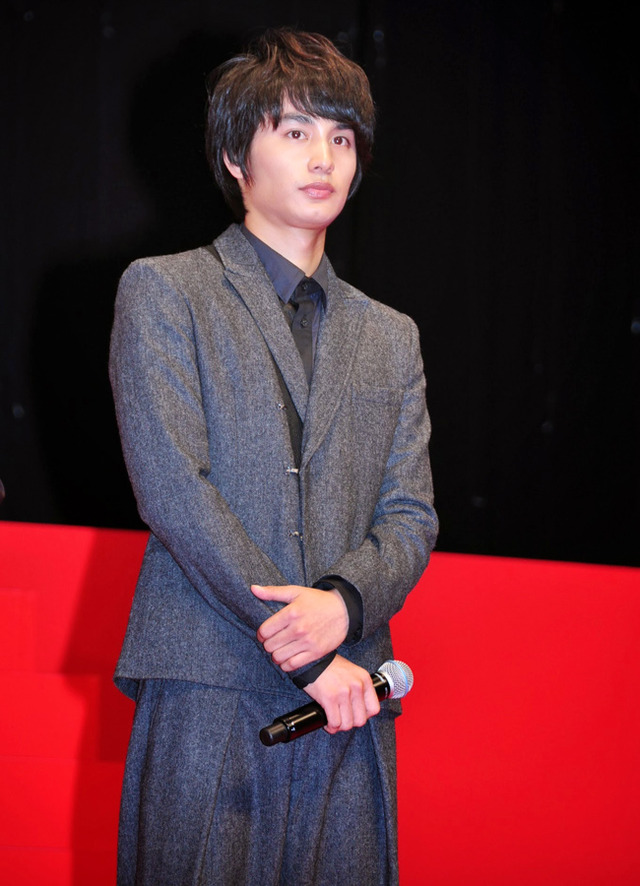 中村蒼／『潔く柔く きよくやわく』完成披露試写会