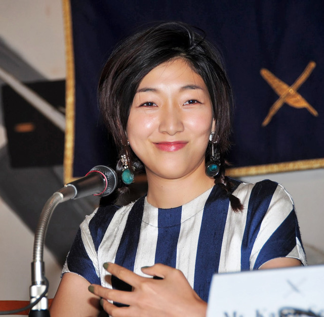 安藤サクラ／『今日子と修一の場合』日本外国特派員協会・会見