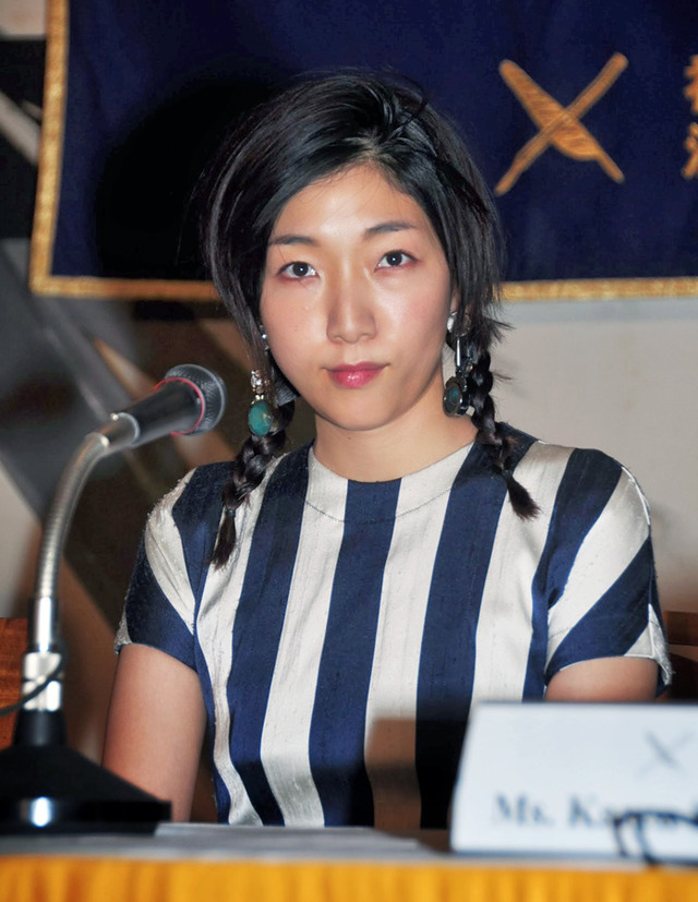 安藤サクラ／『今日子と修一の場合』日本外国特派員協会・会見