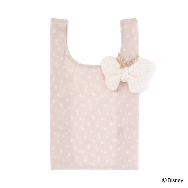 ミニーリボン バッグチャームエコバッグ各 2,200 円／© Disney