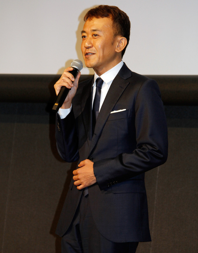 「コンペティション部門」プログラミング・ディレクターの矢田部吉彦氏／「第26回東京国際映画祭」会見