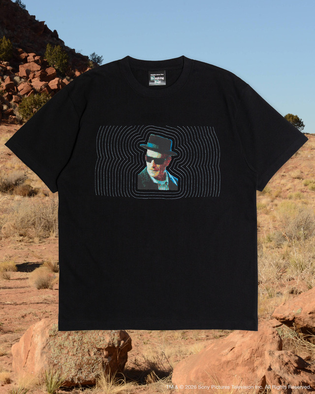 Heisenberg Embroidery Print Tee Designed by Ⓛ T¥9,900（税込）