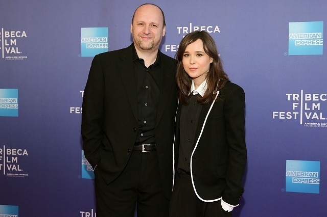 デヴィッド・ケイジ左）エレン・ペイジ右）　揃って来日予定だ(c) Getty images