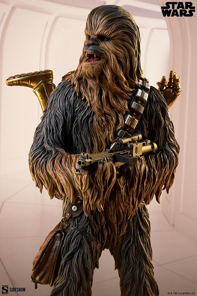 『スター・ウォーズ』 【プレミアム・フォーマット・フィギュア】チューバッカ＆C-3PO／170,000円（税込）