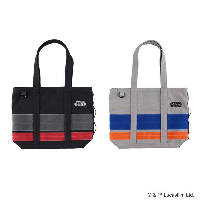 STAR WARS eLab BASIC キャンバストートバッグ　ブラック／グレー