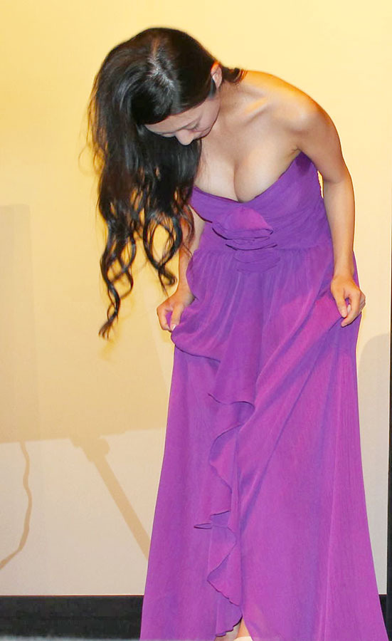 壇蜜／『甘い鞭』初日舞台挨拶