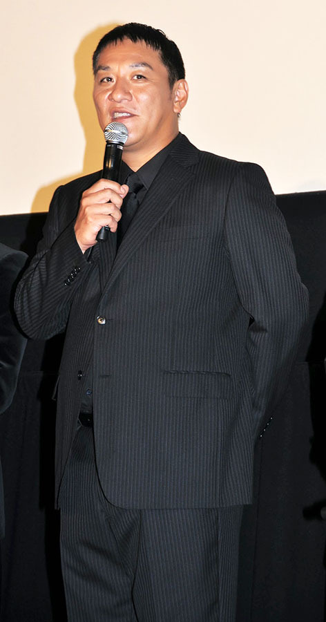 ピエール瀧／『凶悪』初日舞台挨拶