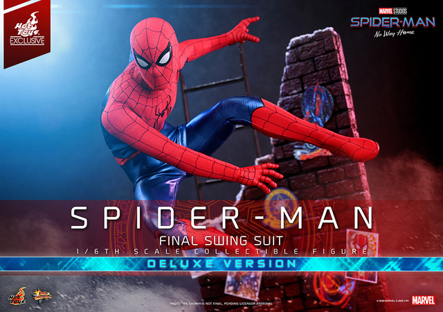 1/6スケールフィギュア　スパイダーマン（ファイナル・スウィング・スーツ／デラックス版）／50,000円 (税込)