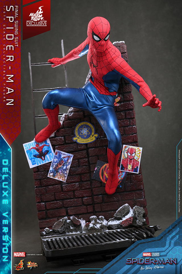 1/6スケールフィギュア　スパイダーマン（ファイナル・スウィング・スーツ／デラックス版）／50,000円 (税込)