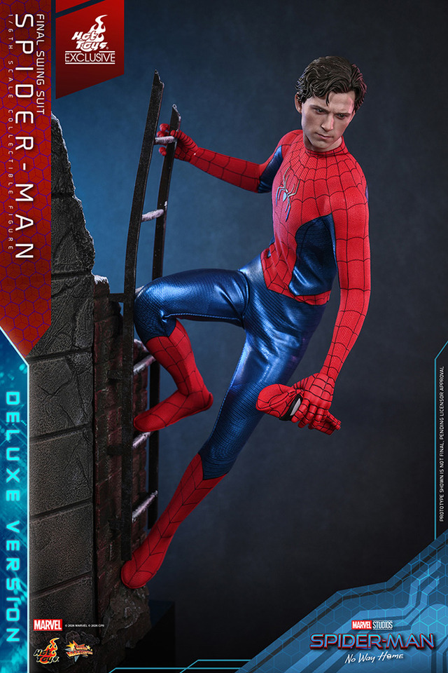 1/6スケールフィギュア　スパイダーマン（ファイナル・スウィング・スーツ／デラックス版）／50,000円 (税込)