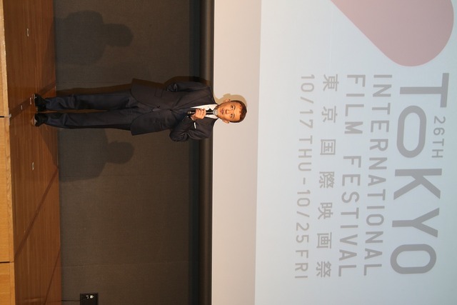 矢田部吉彦／「第26回東京国際映画祭」記者会見