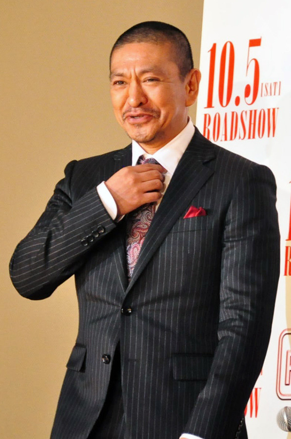 松本人志監督／『R100』完成披露舞台挨拶