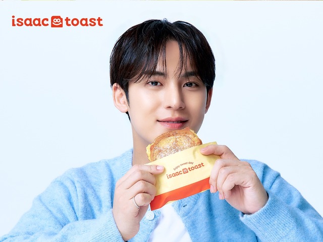 SEVENTEEN MINGYUがブランドモデルを務める「isaac toast(イサックトースト)」初の長期POP-UP開催！
