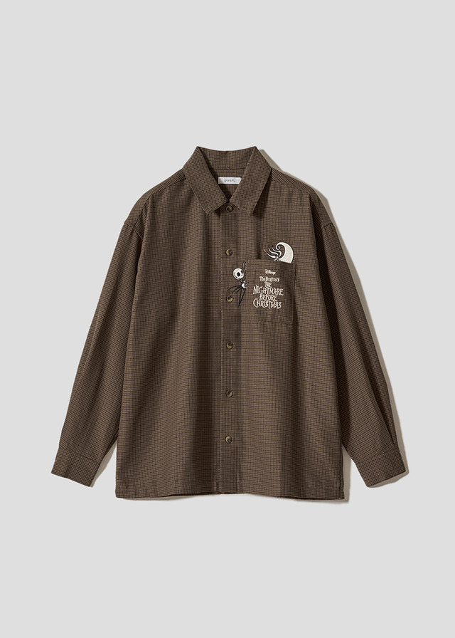 メリー クリスマス｜ビッグシルエットシャツ／¥7,900／©Disney