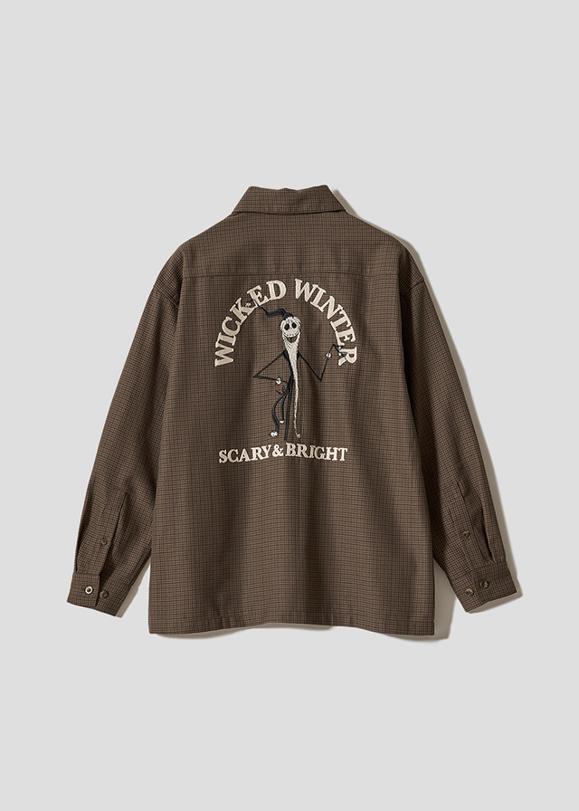 メリー クリスマス｜ビッグシルエットシャツ／¥7,900／©Disney