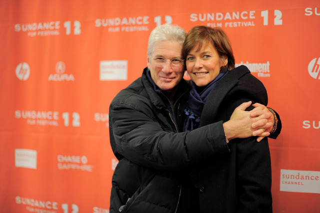 リチャード・ギア＆キャリー・ローウェル-(C) Getty Images