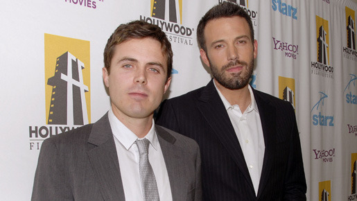 ハリウッド映画祭に出席したアフレック兄弟　-(C) Getty Images/AFLO