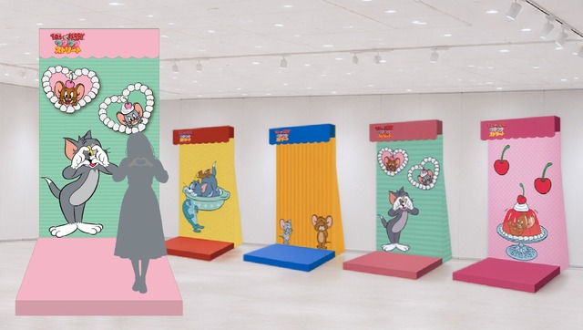 フォトスポット※イメージ／「TOM and JERRYワクワクストリートin横浜」
