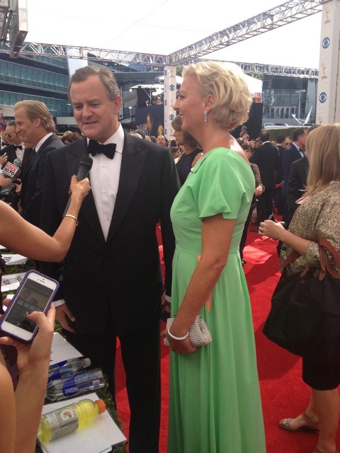 エミー賞授賞式（ヒュー・ボネヴィル＆ルル・ウィリアムズ）