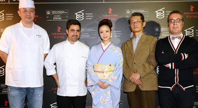 上戸彩＆朝原雄三監督／『武士の献立』 in 第61回サン・セバスチャン国際映画祭