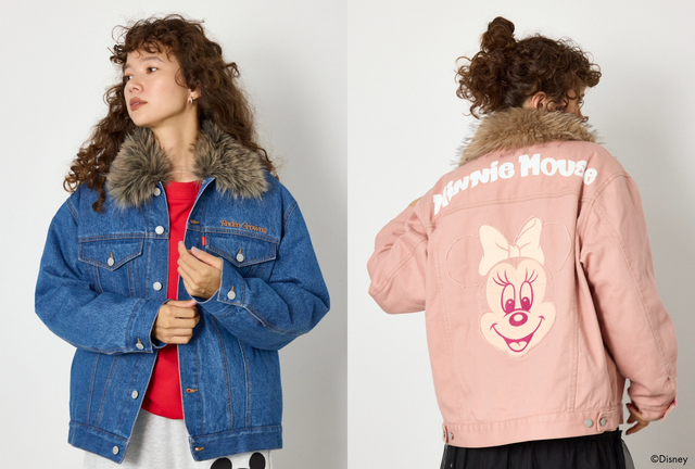 (M＆M)フェイスパッチDENIMジャケット　￥14,850 (C)Disney