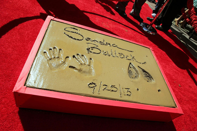 サンドラ・ブロック／『ゼロ・グラビティ』 in チャイニーズ・シアター