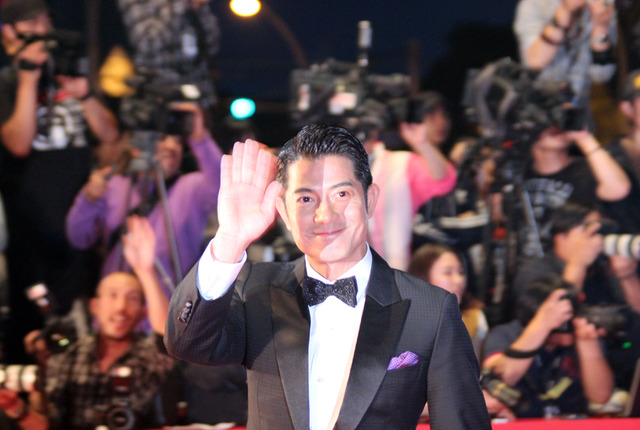 香港のアーロン・クォック in 第18回釜山国際映画祭