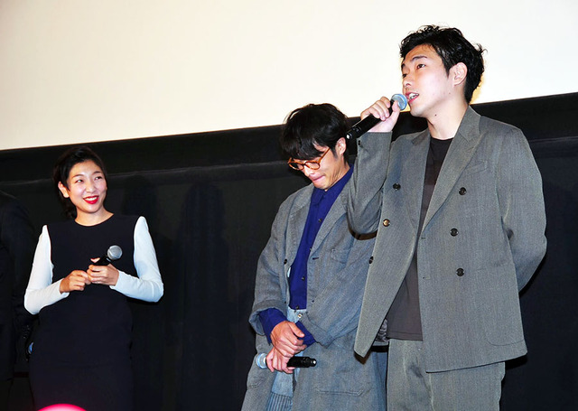 安藤サクラ＆柄本佑＆和田聰宏／『今日子と修一の場合』初日舞台挨拶