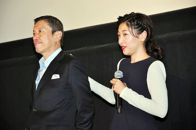 安藤サクラ＆奥田瑛二監督／『今日子と修一の場合』初日舞台挨拶