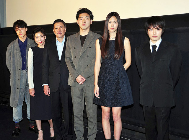 安藤サクラ＆柄本佑＆奥田瑛二監督＆和田聰宏＆小篠恵奈＆和音匠／『今日子と修一の場合』初日舞台挨拶