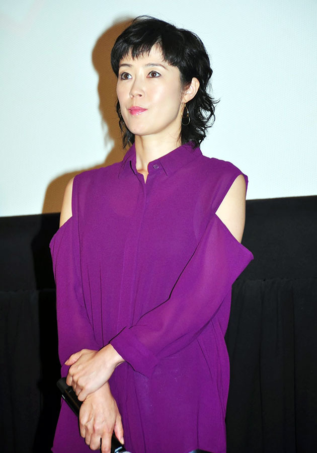 寺島しのぶ／『R100』初日舞台挨拶