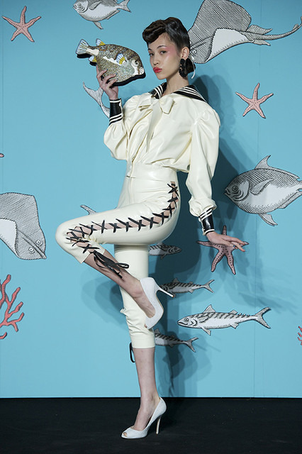 オランピアルタン 14SSコレクションショーに登場した水原希子さん