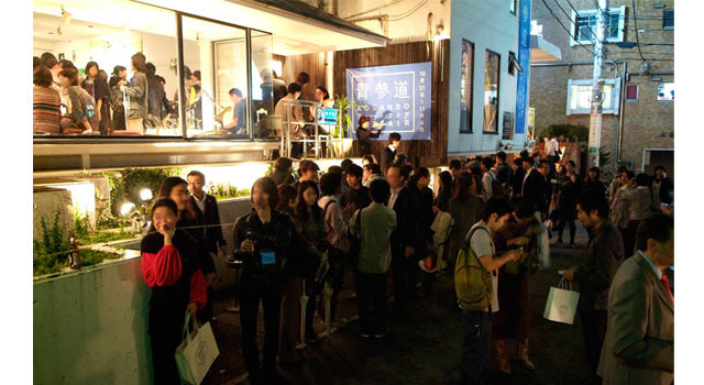 青参道アートフェア、2012年の様子