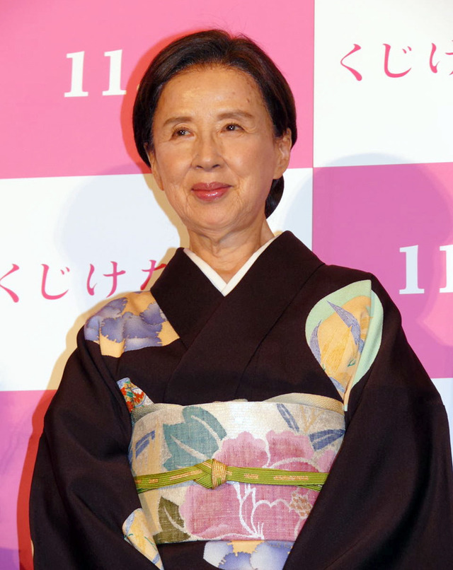 八千草薫／『くじけないで』完成披露試写会