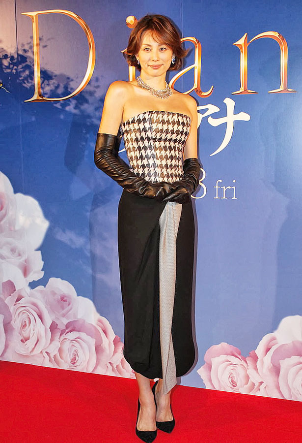 米倉涼子／『ダイアナ』完成披露試写会